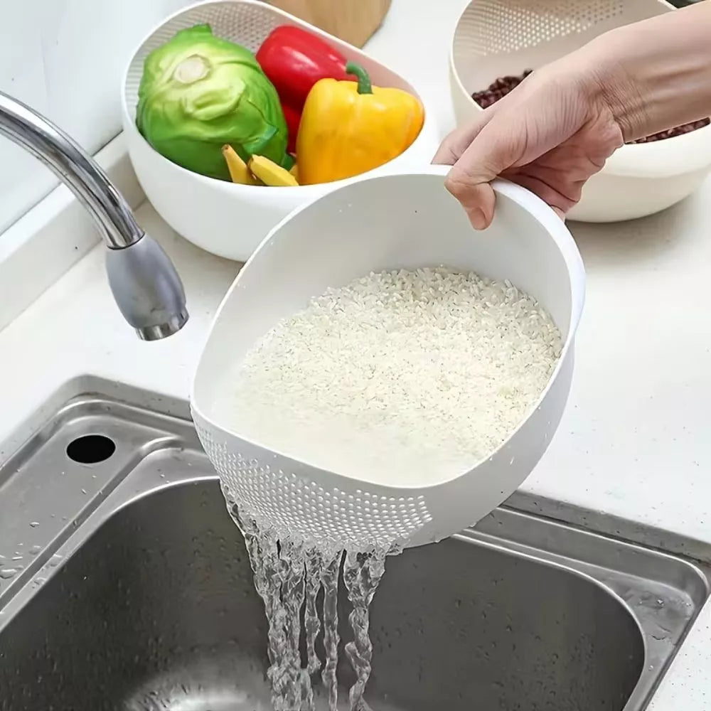 1pc Kitchen Sink Food Filter Basket – Fruit, Vegetable & Rice Strainer