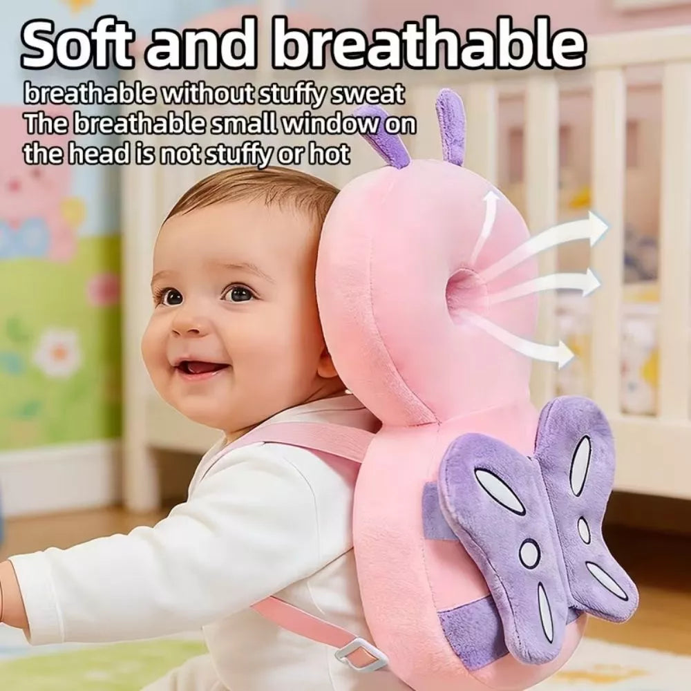 Panda Baby Head Protection Pillow – Anti-Bump Safety Backpack