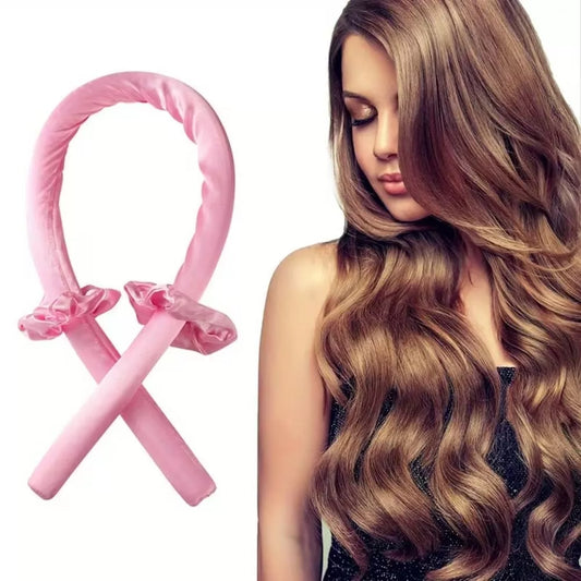 3Pcs No-Heat Curling Rod Headband – Overnight Hair Curler Set