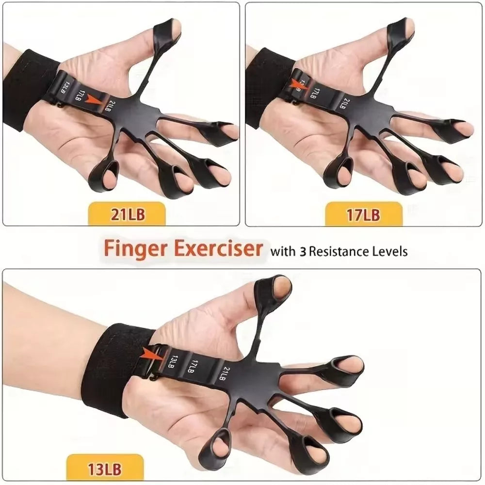 5Pcs All-in-One Adjustable Grip Strength Training Set