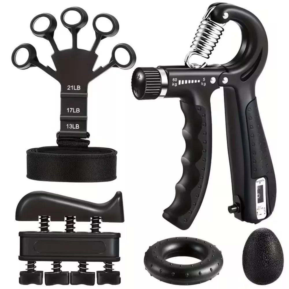 5Pcs All-in-One Adjustable Grip Strength Training Set